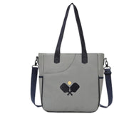 Maxbell Pickleball Tote Bag Outdoor Sports Bag Multifunction Table Tennis Bag Gray
