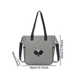 Maxbell Pickleball Tote Bag Outdoor Sports Bag Multifunction Table Tennis Bag Gray