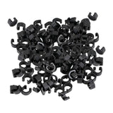 Maxbell 500Pcs Bike C Clip Clamps Easy Installation Stable Mountain Bike Line Clamps