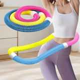 Maxbell Weighted Hoop PVC Abdominal Toner Portable Fitness Rings for Adults Gym Home