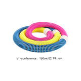 Maxbell Weighted Hoop PVC Abdominal Toner Portable Fitness Rings for Adults Gym Home
