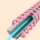 Maxbell Weighted Fitness Hoop Portable Training Foldable Spring Hoop for Kids Travel