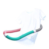 Maxbell Weighted Fitness Hoop Portable Training Foldable Spring Hoop for Kids Travel