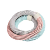 Maxbell Weighted Fitness Hoop Portable Training Foldable Spring Hoop for Kids Travel