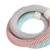 Maxbell Weighted Fitness Hoop Portable Training Foldable Spring Hoop for Kids Travel