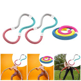 Maxbell Weighted Fitness Hoop Indoor Outdoor Exercise Hoop for Kids Adults Men Women 1.4kg Pink Green Gray
