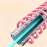 Maxbell Weighted Fitness Hoop Indoor Outdoor Exercise Hoop for Kids Adults Men Women 1.4kg Pink Green Gray