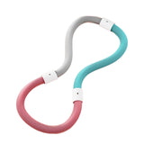 Maxbell Weighted Fitness Hoop Indoor Outdoor Exercise Hoop for Kids Adults Men Women 1.4kg Pink Green Gray