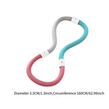 Maxbell Weighted Fitness Hoop Indoor Outdoor Exercise Hoop for Kids Adults Men Women 1.4kg Pink Green Gray