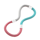 Maxbell Weighted Fitness Hoop Indoor Outdoor Exercise Hoop for Kids Adults Men Women 1.6kg Pink Green Gray