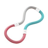 Maxbell Weighted Fitness Hoop Indoor Outdoor Exercise Hoop for Kids Adults Men Women 1.6kg Pink Green Gray