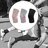 Maxbell Knee Sleeve Protector Ultralight Protective Gear for Baseball Hiking Cycling Pink