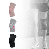 Maxbell Knee Sleeve Protector Ultralight Protective Gear for Baseball Hiking Cycling Pink