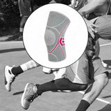 Maxbell Knee Sleeve Protector Ultralight Protective Gear for Baseball Hiking Cycling Gray