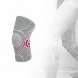 Maxbell Knee Sleeve Protector Ultralight Protective Gear for Baseball Hiking Cycling Gray