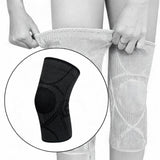 Maxbell Knee Sleeve Protector Ultralight Protective Gear for Baseball Hiking Cycling Black