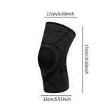Maxbell Knee Sleeve Protector Ultralight Protective Gear for Baseball Hiking Cycling Black