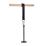 Maxbell Wooden Wrist and Forearm Blaster Weight Plates Holder Adults Strength Roller