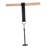 Maxbell Wooden Wrist and Forearm Blaster Weight Plates Holder Adults Strength Roller