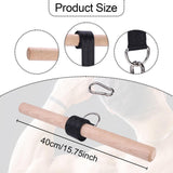 Maxbell Wrist Roller Forearm Blaster Wooden Sports Portable Adults Wrist Arm Blaster