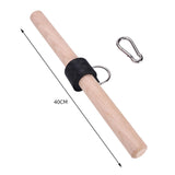 Maxbell Wrist Roller Forearm Blaster Wooden Sports Portable Adults Wrist Arm Blaster