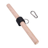 Maxbell Wrist Roller Forearm Blaster Wooden Sports Portable Adults Wrist Arm Blaster