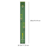 Maxbell Golf Putting Training Mat Lightweight Golfer Gift for Backyard Indoor Garden Green