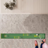 Maxbell Golf Putting Training Mat Lightweight Golfer Gift for Backyard Indoor Garden Green