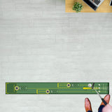 Maxbell Golf Putting Training Mat Lightweight Golfer Gift for Backyard Indoor Garden Green