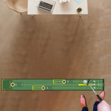 Maxbell Golf Putting Training Mat Lightweight Golfer Gift for Backyard Indoor Garden Green