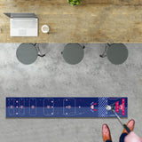 Maxbell Golf Putting Training Mat Lightweight Golfer Gift for Backyard Indoor Garden Dark Blue