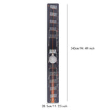 Maxbell Golf Putting Training Mat Lightweight Golfer Gift for Backyard Indoor Garden Black