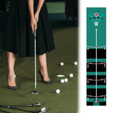 Maxbell Putting Mat Golf Gifts for Men Golf Practice Mat for Outdoor Use Indoor Home