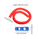 Maxbell Pool Noodle Portable Outdoor Water Game Toy Multipurpose Swim Buoyancy Stick Red Blue