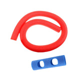 Maxbell Pool Noodle Portable Outdoor Water Game Toy Multipurpose Swim Buoyancy Stick Red Blue