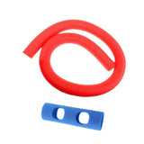 Maxbell Pool Noodle Portable Outdoor Water Game Toy Multipurpose Swim Buoyancy Stick Red Blue