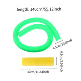 Maxbell Pool Noodle Portable Outdoor Water Game Toy Multipurpose Swim Buoyancy Stick Green Yellow