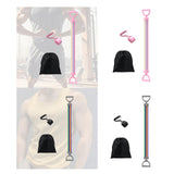 Maxbell Chest Expander Resistance Bands Chest Exercise for Training Gym Home Fitness Pink