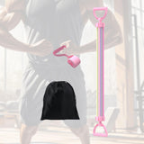 Maxbell Chest Expander Resistance Bands Chest Exercise for Training Gym Home Fitness Pink