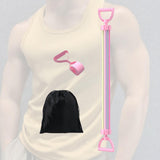 Maxbell Chest Expander Resistance Bands Chest Exercise for Training Gym Home Fitness Pink