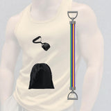 Maxbell Chest Expander Resistance Bands Chest Exercise for Training Gym Home Fitness Gray