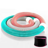 Maxbell Weighted Fitness Hoop Sports Entertainment Spring Hoop for Travel Gym Adults