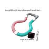 Maxbell Weighted Fitness Hoop Sports Entertainment Spring Hoop for Travel Gym Adults