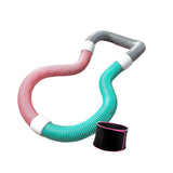 Maxbell Weighted Fitness Hoop Sports Entertainment Spring Hoop for Travel Gym Adults