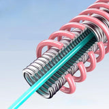 Maxbell Weighted Fitness Hoop Sports Entertainment Spring Hoop for Travel Gym Adults