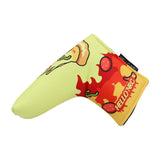 Maxbell Golf Putter Headcover Protection Wrap Exercise Driving Range Golf Club Cover Blade 18x18cm