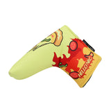 Maxbell Golf Putter Headcover Protection Wrap Exercise Driving Range Golf Club Cover Blade 18x18cm