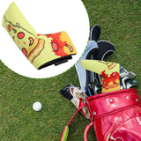 Maxbell Golf Putter Headcover Protection Wrap Exercise Driving Range Golf Club Cover Blade 18x18cm