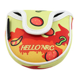 Maxbell Golf Putter Headcover Protection Wrap Exercise Driving Range Golf Club Cover Mallet 13x12cm