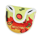 Maxbell Golf Putter Headcover Protection Wrap Exercise Driving Range Golf Club Cover Mallet 13x12cm